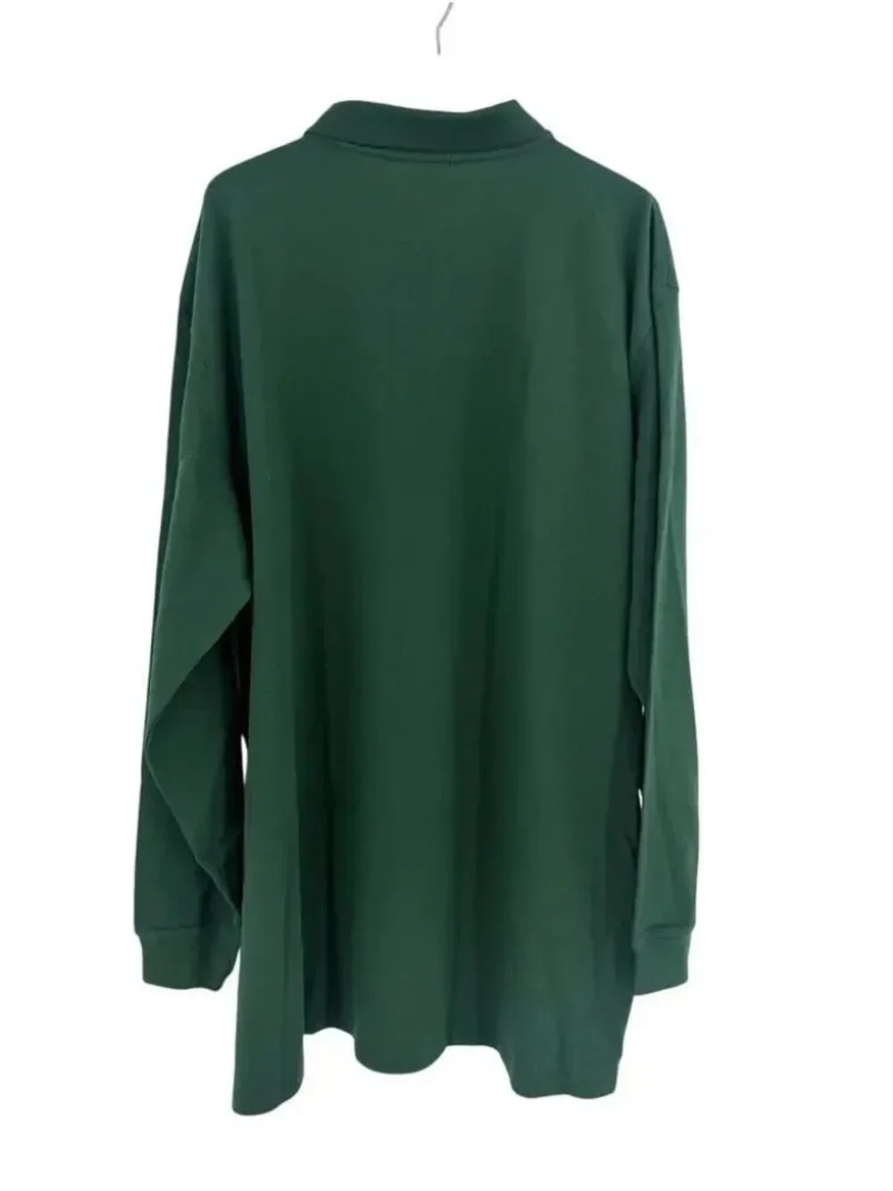 NEW POLO RALPH LAUREN Long Sleeve Polo Shirt LT Tall Green MSRP: $170 Cotton